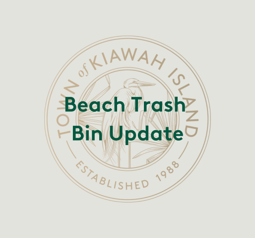 Beach Trash Bin Update